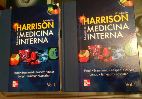 Principios De Medicina Interna 17 Ed Harrison Vol I Y Vol Ii