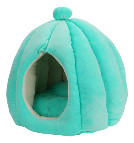 Cama Para Gatos De Calabaza Para Gatos De Azul Verde Grande