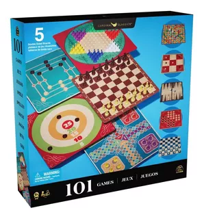 Set De 101 Juegos De Mesa Clásicos Spin Master Games 6 +