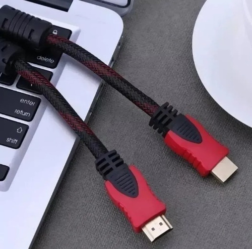 Cable Hdmi 5 Metros Full Hd Blindado Y Enmallado
