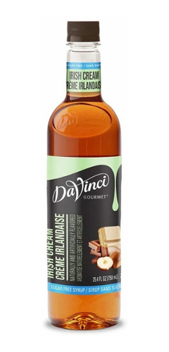 Davinci Gourmet Irish Cream Syrup Sugar Free 750 Ml 