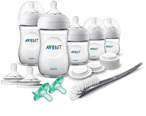 Super Kit Teteros Avent Natural 5 Teteros 20 Piezas 