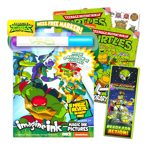 Teenage Mutant Ninja Turtles Imagine Ink Bundle Tmnt Libro D
