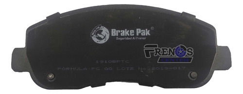 Pastilla Freno Del Brake Pak  Para Renault Master