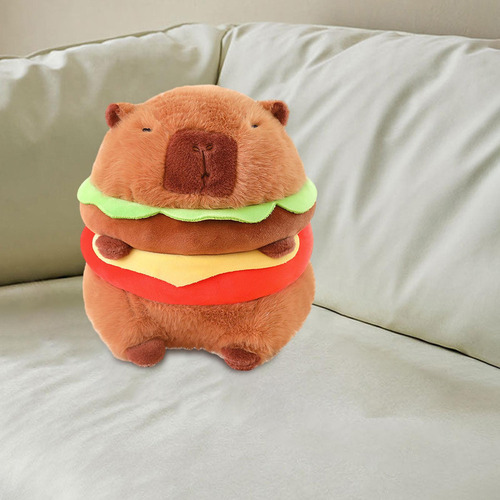 A Muñeco De Peluche De Hamburguesa, Juguete De Peluche 35cm