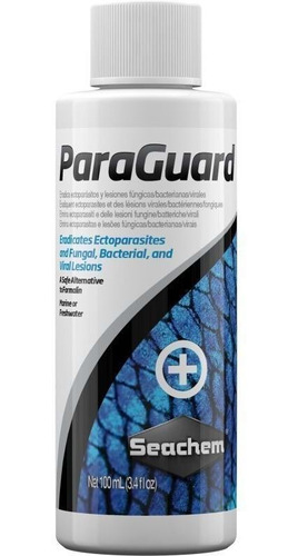 Paraguard 100ml Para Infecciones Externas De Los Peces