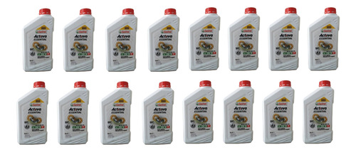 Aceite P/moto Actevo Essential 20w50sg 1lt X16u Castrol