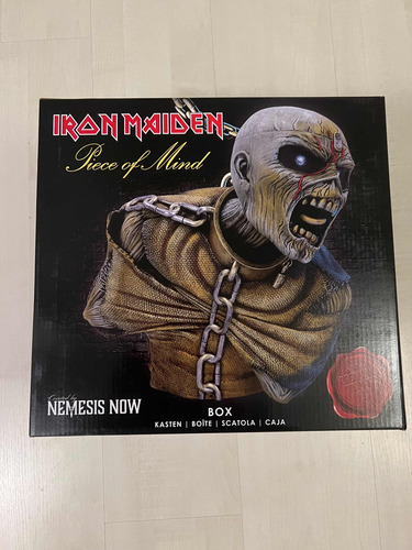 Boneco Iron Maiden Action Figure Grande Importado