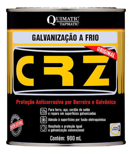 Crz Galvanização A Frio Tapmatic 900 Ml 