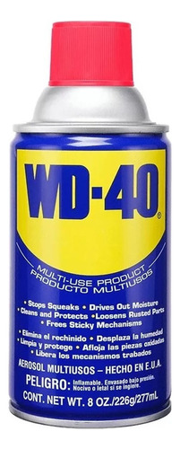 Spray Lubricante Multiusos Aflojatodo Wd-40 Aceite 8 Oz