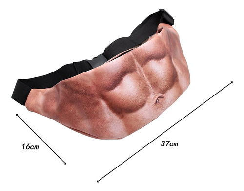 Riñonera 3d Para El Vientre, Bolso Ligero Impermeable Para