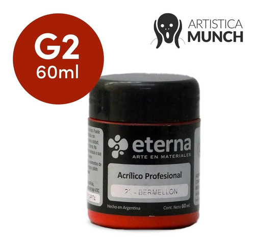 Acrilico Profesional Eterna 60ml Grupo 2