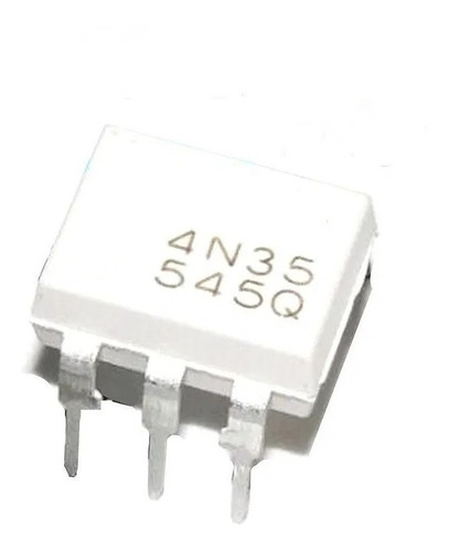 10 Piezas De 4n35 Optoacoplador Salida A Transistor Npn