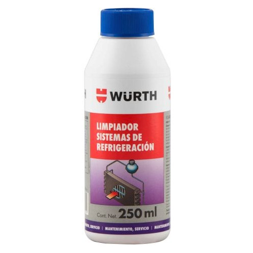 Limpiador Sistemas De Refrigeración Wurth 250ml