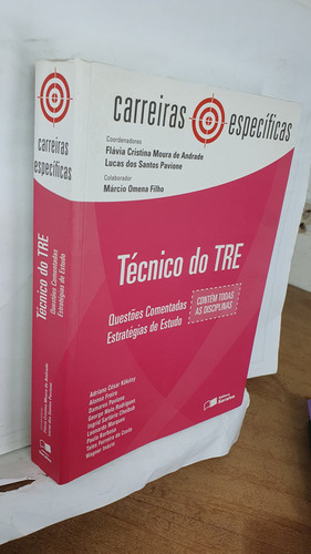 Livro Carreiras Específicas - Técnico Do Ter - Qustões Comentadas E - Flávia Cristina Moura De Andrade