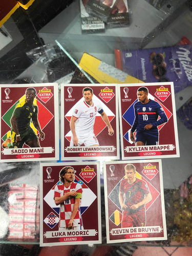 Sticker Extra Mundial Qatar Jugadores Especiales Base