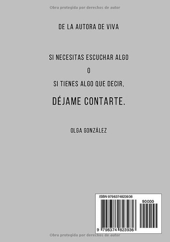Déjame contarte, de Olga González Pérez. Editorial Independently Published, tapa blanda en español, 2023