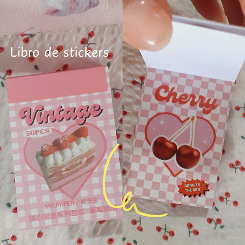 Stickers Mini Libro Vintage 