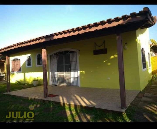 Imagem 1 de 15 de Casa Com 3 Dormitórios À Venda, 127 M² Por R$ 345.000,00 - Parque Marinho - Mongaguá/sp - Ca3797