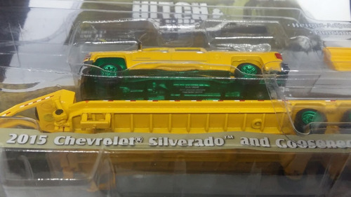 Greenlight H&t 2015 Silverado Cuello De Ganso Green Machine