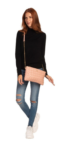 Imagen 4 de 7 de Crossbody Hpc Polo Entrelazada Con Logo De La Marca