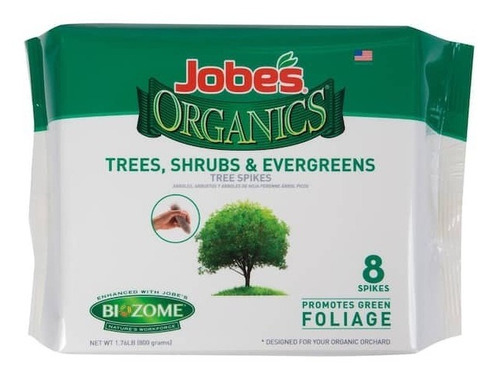 Clavos Orgánicos Jobes Para Árboles, Arbustos 8piezas