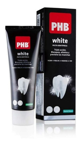 Pasta De Dientes White | Blanqueadora | Phb | 75ml