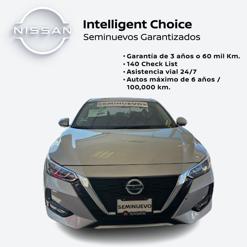 Nissan Sentra 4 PTS ADVANCE CVT A/AC F NIEBLA RA-16