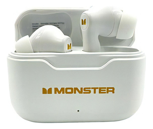 Audífonos Inalámbricos Monster Airmars Modelo Xkt02 Color Blanco