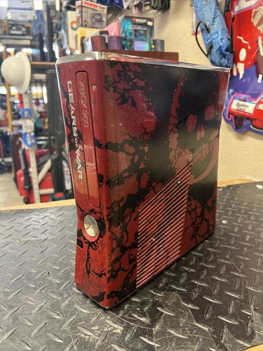 Xbox 360 Slim Edición Especial Gears Of War 3 No Da Imagen