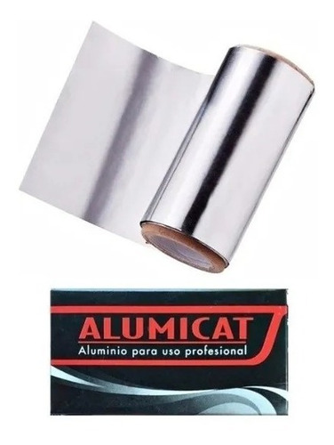 Papel Aluminio Rollo 50 Mts Con Caja