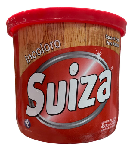 Cera En Pasta Suiza Incolora 338g