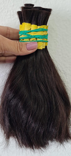 Cabelo Humano Natural Nacional 20/25cm Com 100g