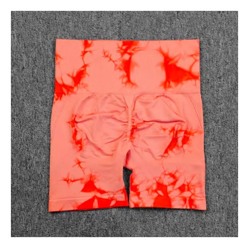 Short Deportivo Push Up Tie Dye Push Licra Alta Calidad