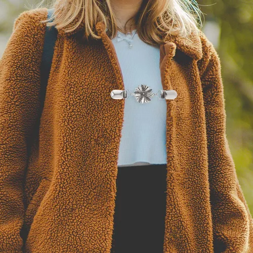 6 Uds. Clips Elegantes Para Chal De Suéter, Camisas,