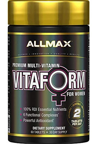 Vitaform  Premium  Multi-vitamina Para Mujer  Suministro