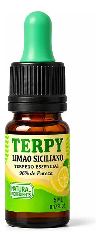 Kit 4 Terpeno Limão + Laranja Concentrado Natural Strain 5ml