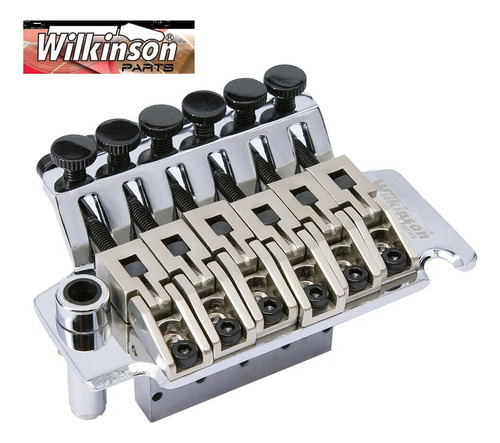 Guitarra Wilkinson Wodl1 De 6 Cuerdas Con Doble Cierre, Trém