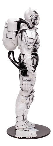 Mcfarlane Figura 7 Batman Hazmat Suit (line Art) Gold Label (Reacondicionado)
