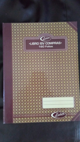 Libro De Compras De 160 Folios Marca Lider