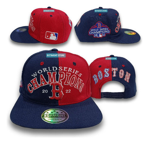 Gorra Red Sox Boston, 2 Colores, Clásica Colección.