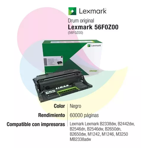 Unidad De Imagen Lexmark 56f0z00 B2338 B2442 B2546 B2650