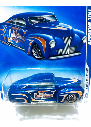 Carrito Hot Wheels Tail Dragger California Ed 2009 1:64