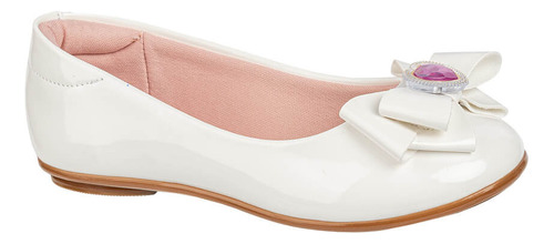 Ballerinas Vestir Molekinha 2083-1127 Blanco