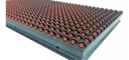Módulo Led P10 Rojo 16x32cm Para Cartel Programable