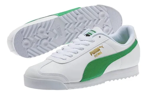 Puma Roma Clásico Blanco/verde 35425954