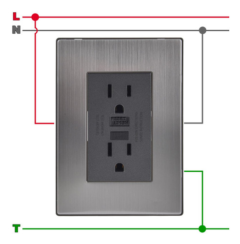 Enchufe De Pared, Mximf-003, 3pzas, Contacto Duplex Falla Ti