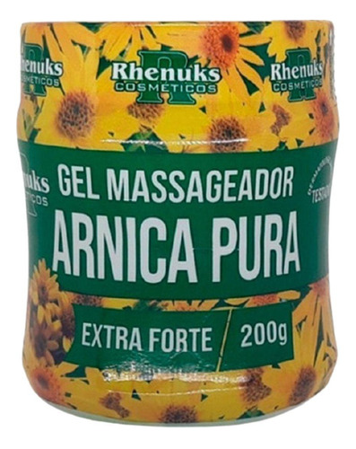  Atacado 6 Gel Massageador Arnica Pura 200g 6 Gel Pratudo Mm