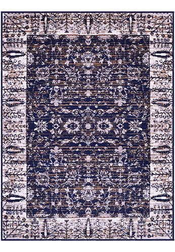 Tapete Sala Renaissance Persia Azul 20 1,00 X 1,50 M