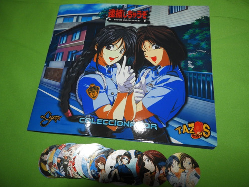 Están Arrestados Anime Coleccionador + 35 Tazos Plateados